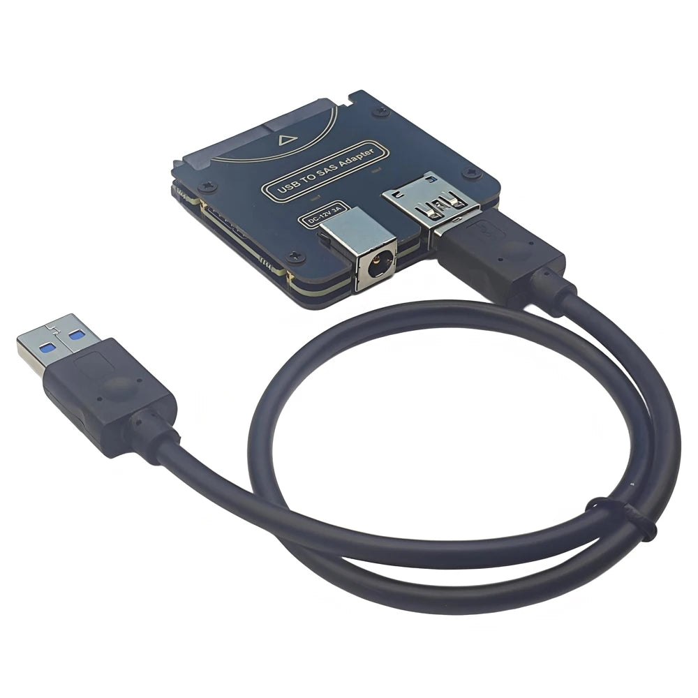 USB To SAS Hard Drive Easy Drive Cable 29PIN Hard Drive Solid State SSD Expansion Card SATA 22PIN to SAS Adapter Card