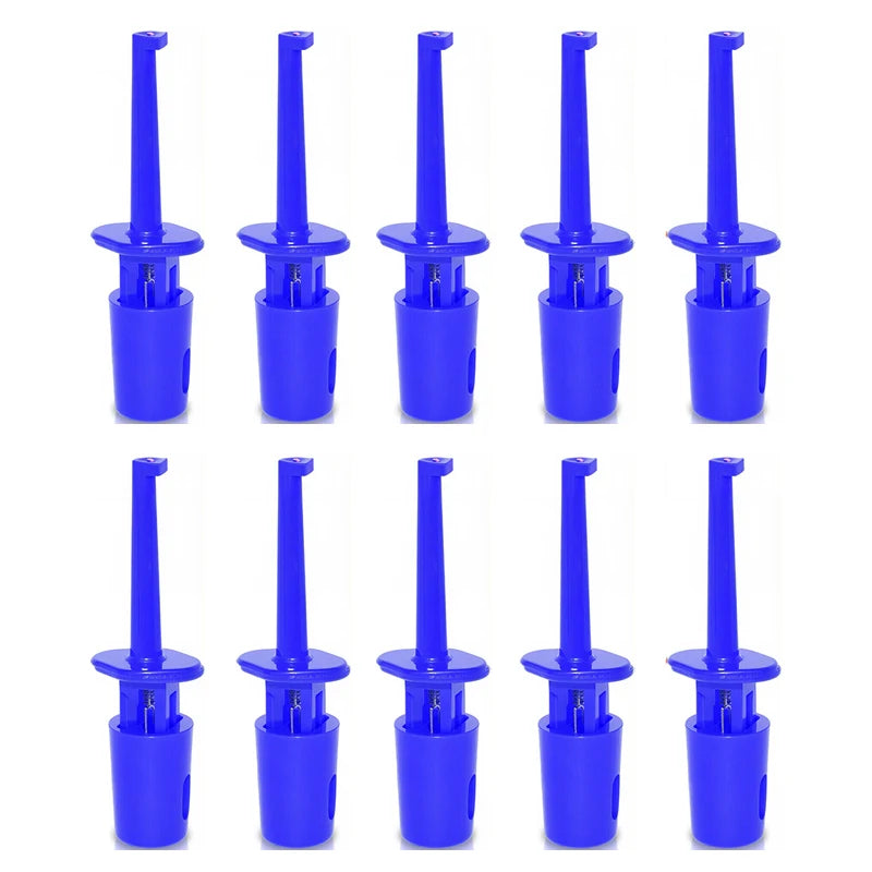 10Pcs 42mm MINI Test Hook Clip Multimeter Test Probe IC Grabber Repair Tool for Electronic