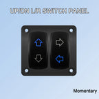 ARROWS 6Pin (ON)-OFF-(ON) DPDT Momentary Switch12V UP/DOWN Polarity Reverse Rocker Switch for ARB/Carling/NARVA Replace