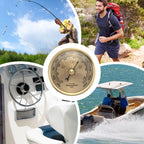 70mm Atmospheric Home Barometer Weather Forecasting Instrument Outdoor Barometer For Women Men Fisherman Hiking Fishing Hunting
