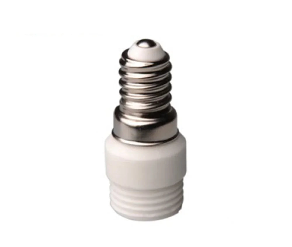 2pcs E14 To G9 Light Socket Adapter Ceramic EU Candelabra Lamp To G9 2Pin Halogen LED CFL Bulb Base Holder Converter