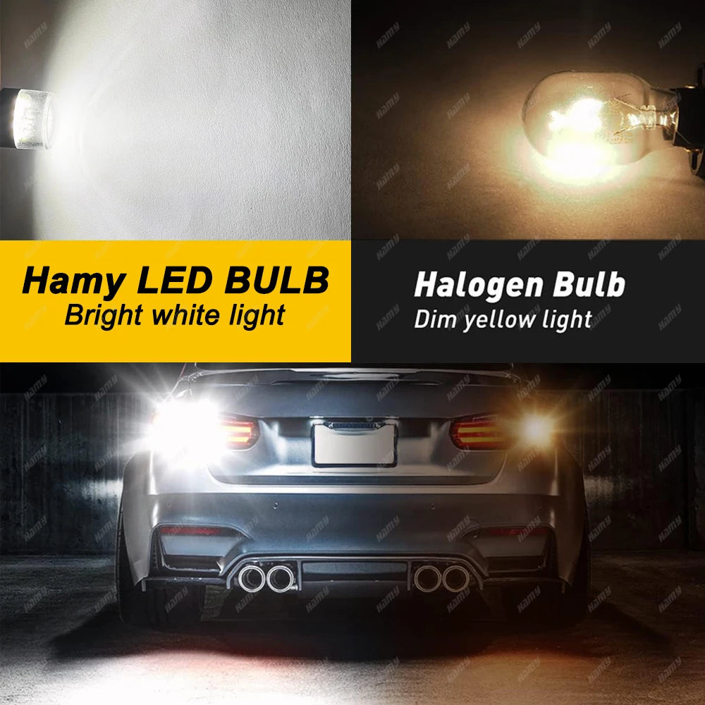 2-10 PCS 1156 BA15S 1157 BAY15D LED Bulbs 12V 3030 Chips 6500K White Super Bright Car Tail Turn Signal Parking Reverse Lights