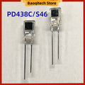 10 20 50 100 PCS PD438C/S46 4.8mm Semi-Lens Silicon PIN Photodiode infrared receiver diode, side silicon photovoltaic cell