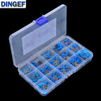 300PCS 15 Values 1KV 2KV 3KV 0.1nF-22nF High Voltage Ceramic Disc Capacitors  0.47NF 0.56NF 2.2NF 1NF 2.2NF 10NF 22NF