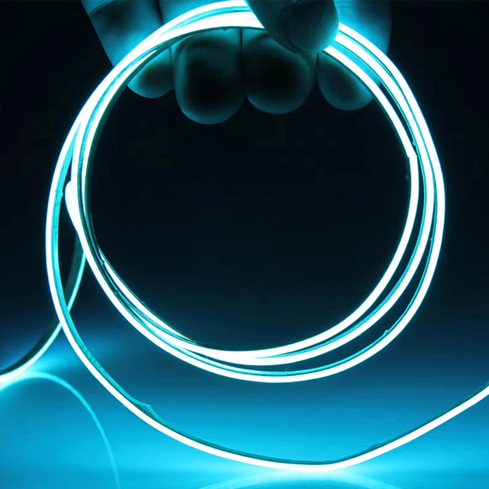 5V 12V 24V 2mm 3mm 4mm Ultra Slim COB LED Strip Lights DIY mini Figure 480LED/m Flexible Tape Light for Car Room Decoration