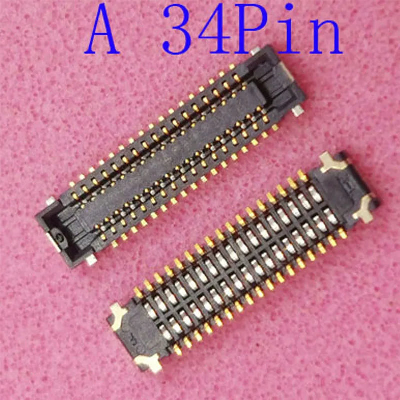 1-50Pcs Lcd Display Screen Plug FPC Connector Usb Charger For Samsung Galaxy A50S A507 A50 A505 S10 Lite G770F 34 40 54 64 Pin