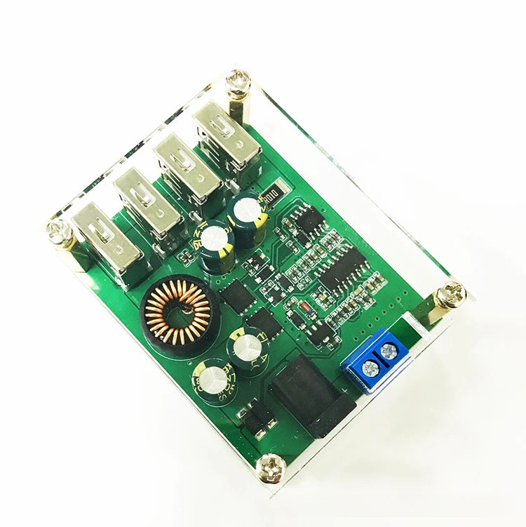 5A DC Step Down Converter 12V 24V 36V 48V 60V to 5V USB Power Supply Module For Car Motorcycle Electric Scooter