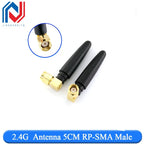 2PCS 2.4Ghz 3dbi  WIFI Antenna 2.4G RP SMA Male Universal Antennas Amplifier WLAN Router Antenne Booster 2400-2500mhz