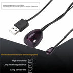 Infrared IR Remote Extender Repeater Receiver USB Adapter Transmitter Applies To Remote Control Devices 2M With Lights Durable