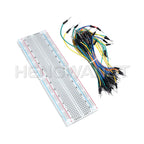 400 830 Point 65 Jumper Wires MB102 Breadboard Solderless PCB Bread Board DIY for Arduino Kit