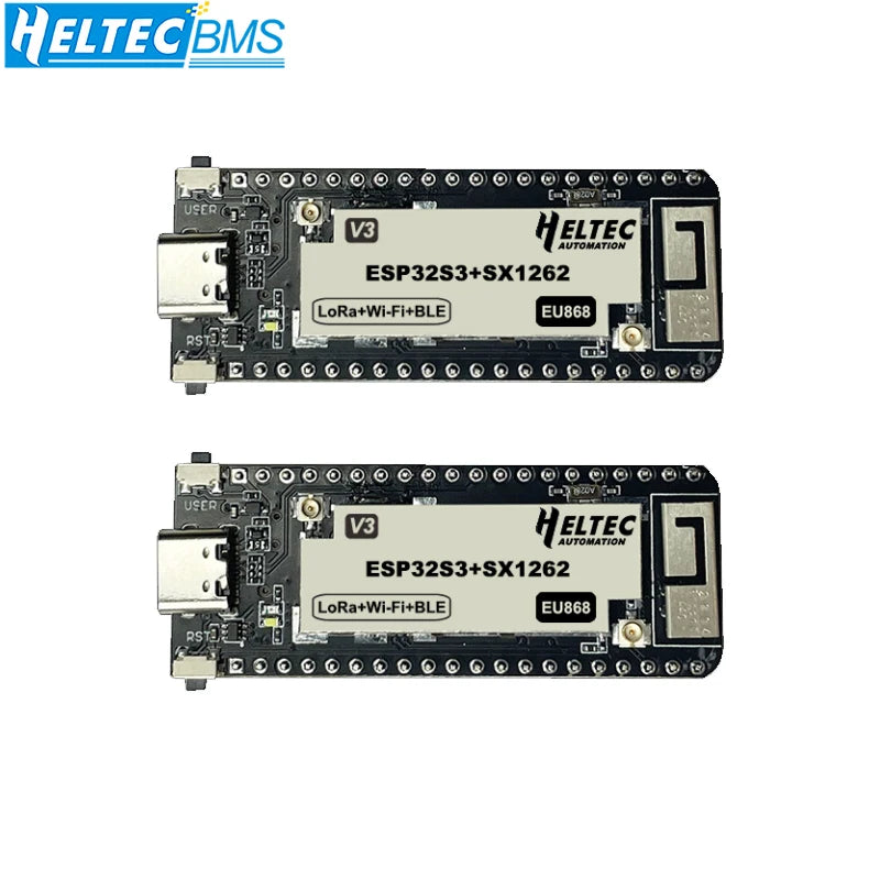 Heltec 2PC LoRa Wireless stick Lite V3 ESP32-S3FN8+SX1262(WiFi/BLE/LoRa) Lora Development Board For Arduino