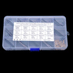 160PCS 250MA-25A 1A 2A 3A 4A 5A 15Values 2410 6125 1808 SMD Ceramic Slow Blow Fuse KIT 250MA 500MA  6.3A 8A 10A 12A 15A 20A 25A