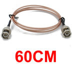 RG316 BNC male to BNC male plug Q9 crimp Pigtail Coax Jumper extension Cable FPV for HD-SDI 3G-SDI Vedio CCTV Camera Camcorder