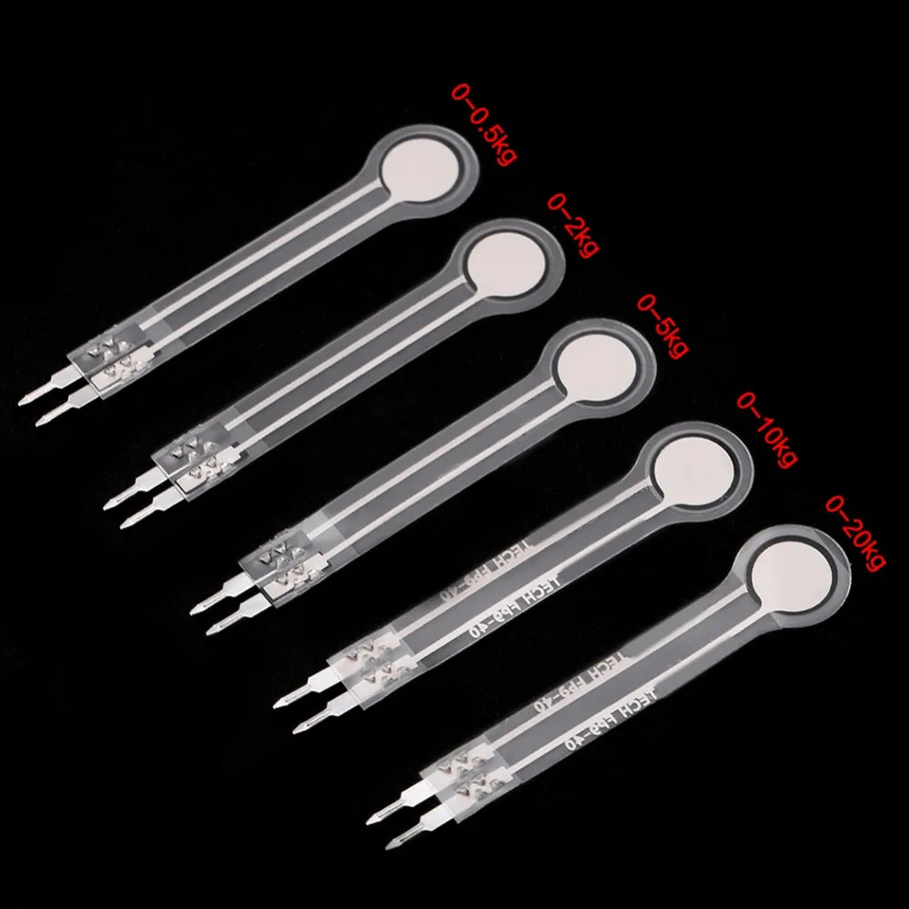 1pcs DF9-40 High Resistance Type Thin Film Pressure Sensor 0-0.5/2/5/10/20kg Flexible Pressure Resistor Electrical Force Sensor