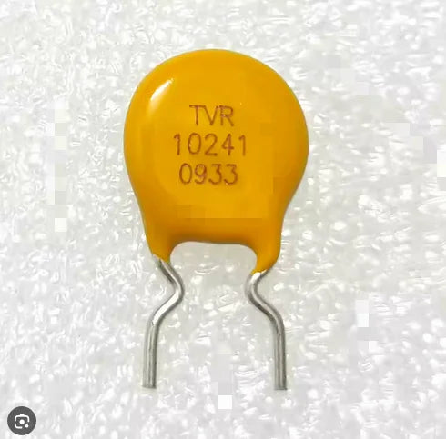 10Pcs/Lot TVR 10241 10D241K TVR10241V TVR10241 240v DIP VARISTOR METAL OXIDE TVR10241KSJEY Brand new original in stock