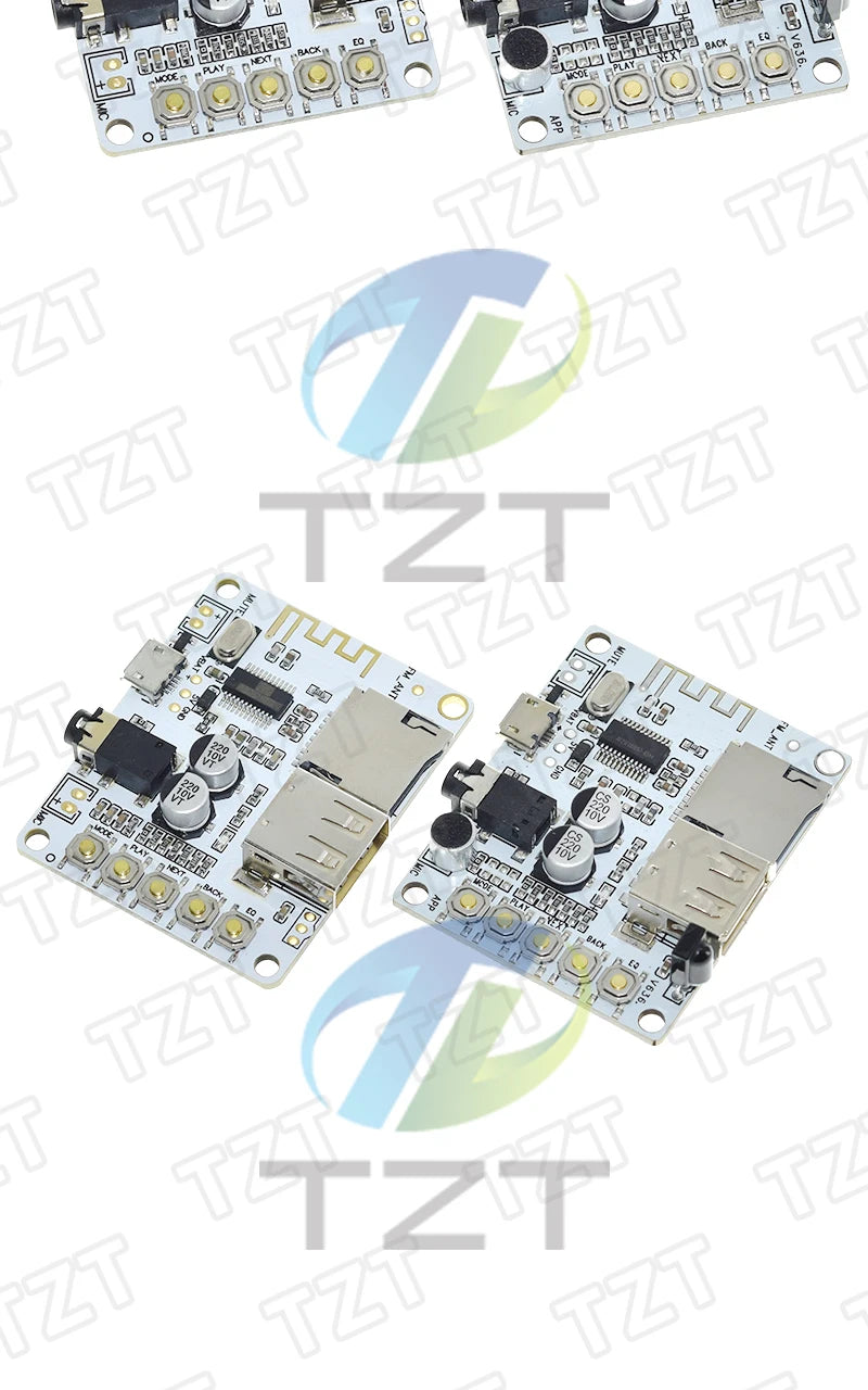 Bluetooth  Audio Receiver board with USB TF card Slot decoding playback preamp output A7-004 5V 2.1 Wireless Stereo Music Module