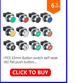 XB2-BS542 Emergency Stop Rotary Push Button Switch 1NC 2NC 1NO/1NC 2 Position Locking 22mm Mushroom Head Button