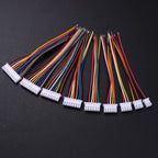 10 Sets  XH2.54 Terminal Wire  JST Male Female  2P  3P  4P  5P  6P  7P  8P  9P  10 Pin  100MM 200MM   26AWG Cable   2.54mm pitch