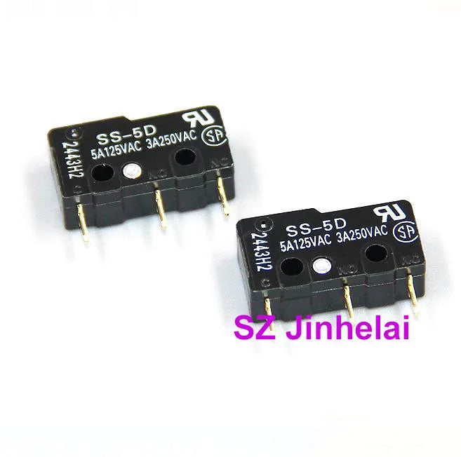 10pcs Authentic Original Omron Micro Switch SS-5 5GL 5GL2 5GL13  5GL111 5-F 5GL-F 5GL2-F 5D