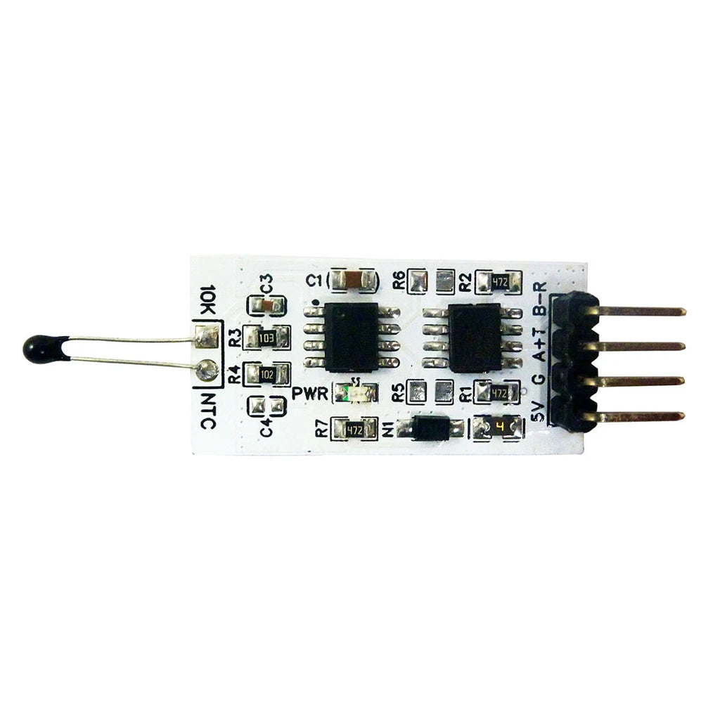 1k-100K Resistance to RS485 RS232(TTL) Converter 10K 3950 NTC Thermistor Temperature Acquisition Module