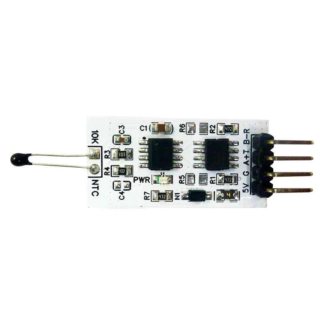 1k-100K Resistance to RS485 RS232(TTL) Converter 10K 3950 NTC Thermistor Temperature Acquisition Module
