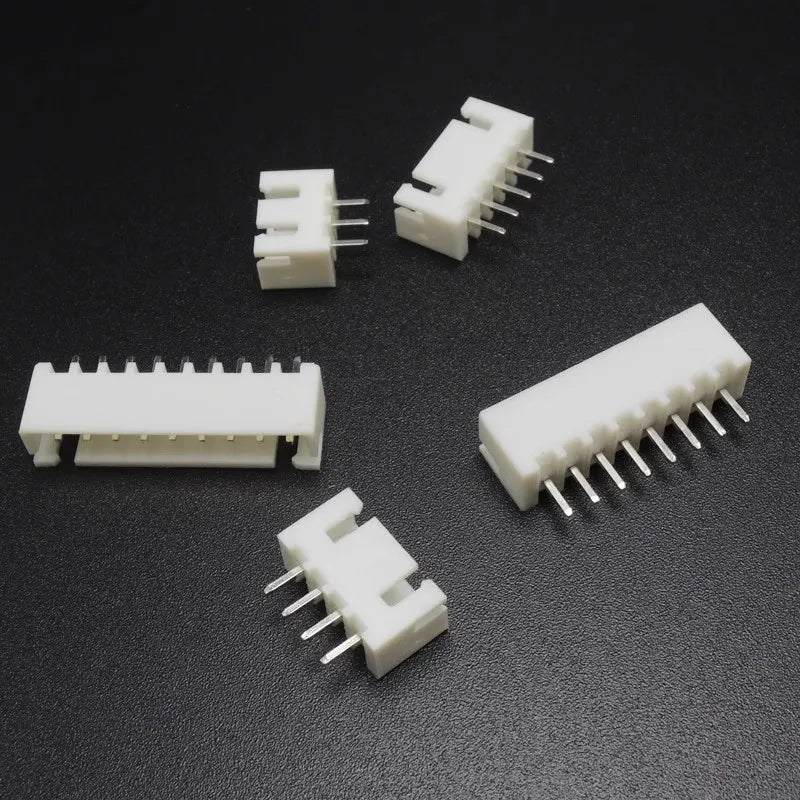 100pcs XH2.54 2/3/4/5/6/7/8/9/10/11/12/13/14/15/16pin JST Connector plug Male, Female, Crimps