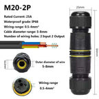 IP68 Waterproof Electrical Wire Connector I T Type Solderless Street Lights Quick Cable Wiring Outdoor Rainproof Terminal Blocks