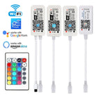 12V 24V LED Strip WIFI RGB RGBW Controller Android IOS APP Bluetooth-compatible Magic Home IR Control For RGB RGBW LED Strip