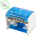 (BBQ4)Din Rail Terminal Block WKH207 Power Distribution Box Modular Connection Block