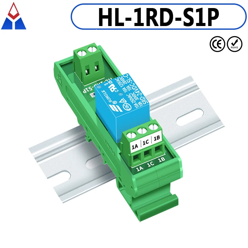 1 Channel 3V 5V 12V 24V Songle Relay Module Driver Board PLC Board Relay Module SPDT 10Amp Pluggable Power Relay Module