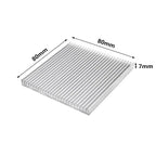 Extruded Aluminum Heatsink Radiator Heat Sink Cooler for Electronic LED Chip Cooling Heat Dissipation