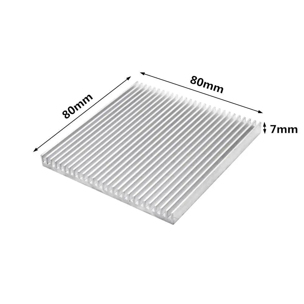 Extruded Aluminum Heatsink Radiator Heat Sink Cooler for Electronic LED Chip Cooling Heat Dissipation