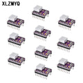 10pcs DRV8825 Stepper Motor Driver Heatsink Reprap Replace A4988 Driver To Ramps 1.4 1.5 1.6 Control Board For 3D Printer Parts