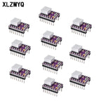 10pcs DRV8825 Stepper Motor Driver Heatsink Reprap Replace A4988 Driver To Ramps 1.4 1.5 1.6 Control Board For 3D Printer Parts