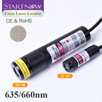 Light Red Cross Positioner 660nm 100mw Laser Diode Module Focusable Beam Cross Laser Locator For Woodworking Carving Machine