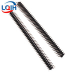 10CS Pitch 2.0mm 1x40 2x40 Pin Single Double Row Right Angle Straight SMT SMD Round Male Header Connector