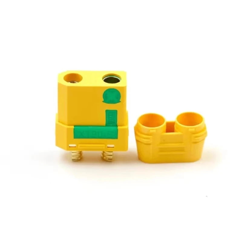 Amass XT90S-F plug XT90H high-current model aircraft gold-plated banana plug Amass lithium battery connector