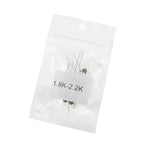 100Pcs 10Value 5% MZ5 PTC 50R - 2.2K Positive Temperature Thermistor Resistor Assorted kit