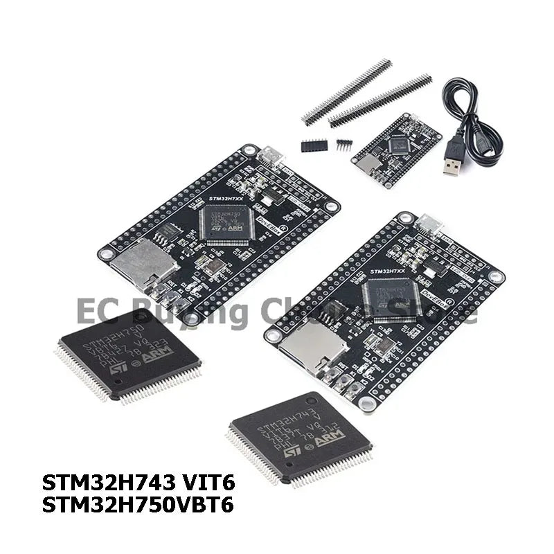 STM32H750VBT6 STM32H743VIT6 STM32 STM32H STM32H7 Core System Development Board Module M7 TFT SPI Interface 3.3V with USB Cable