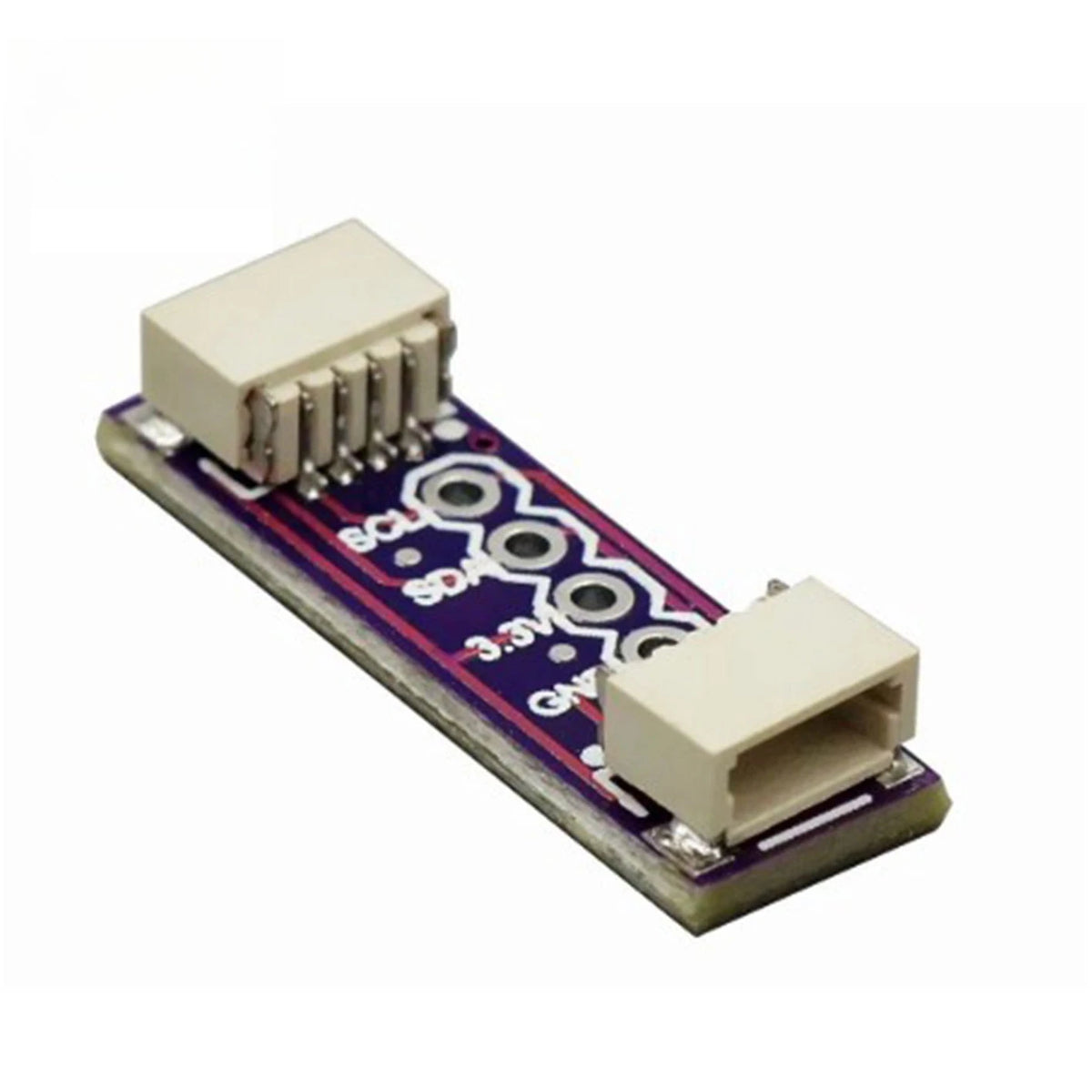 10pcs/2.54MM Pin Header to QWIIC JST SH 1mm Breadboard Splitter Adapter for Electronics