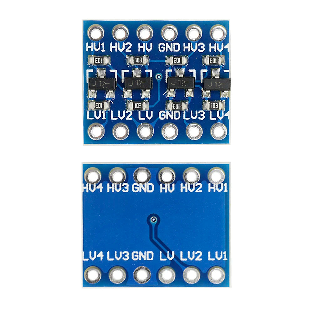 5pcs 4MOS IIC I2C Logic Level Converter Bi-Directional Module 4 Channels 3.3V to 5V Shifter for Arduino