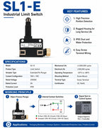 SL1-A SL1-P SL1-H SL1-E  SL1-B SL1-D  Limit switch Travel Micro switch