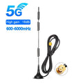 4G LTE  5G Magnetic Antenna Full Band 600-6000Mhz 18dBi SMA Male with 3M Cable 2.4G Wifi Aerial for Modem Wireless Router