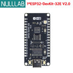 Upgraded ESP32 Development Board with USB-C Port, Equipped ESP32-D0WD-V3 Chip and 4MB Flash, 2.4GHz WiFi + BLE & Classic Bluetoo