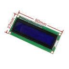 LCD1602+I2C Module Blue / Yellow Green Screen 16x2 Character LCD Display PCF8574T PCF8574 IIC I2C Interface 5V for Arduino