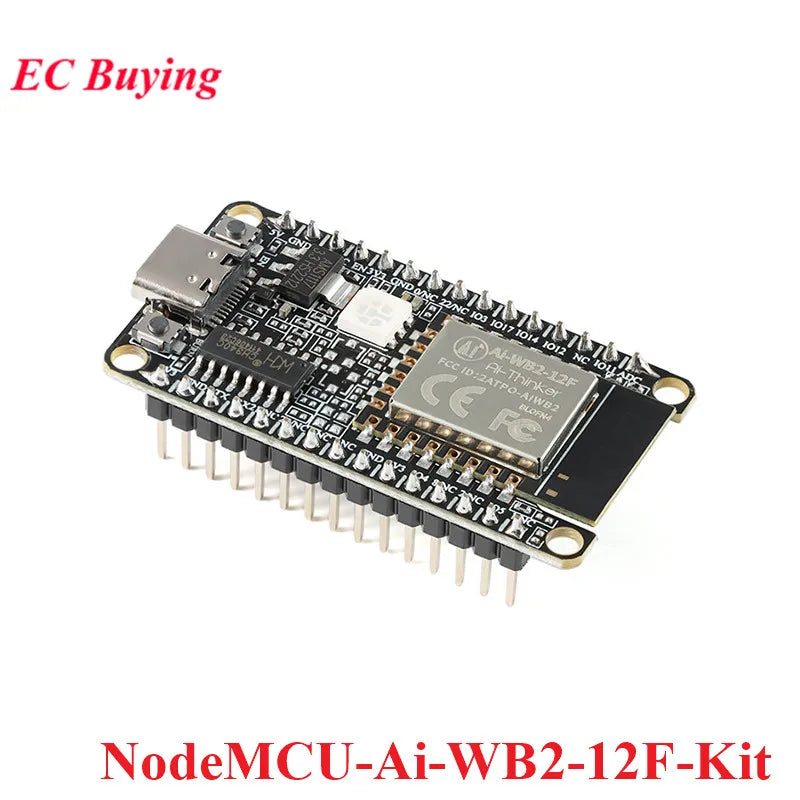 Ai-WB2-12F NodeMCU-Ai-WB2-12F-Kit Ai-WB2 2.4G WiFi+Bluetooth-compatible BLE 5.0 ESP-12F Development Board Module BL602 4MB