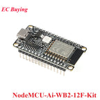 Ai-WB2-12F NodeMCU-Ai-WB2-12F-Kit Ai-WB2 2.4G WiFi+Bluetooth-compatible BLE 5.0 ESP-12F Development Board Module BL602 4MB