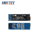 1-10pcs 0.91 Inch 128x32 IIC I2C White / Blue OLED LCD Display DIY Module SSD1315 Driver IC DC 3.3V 5V for Arduino