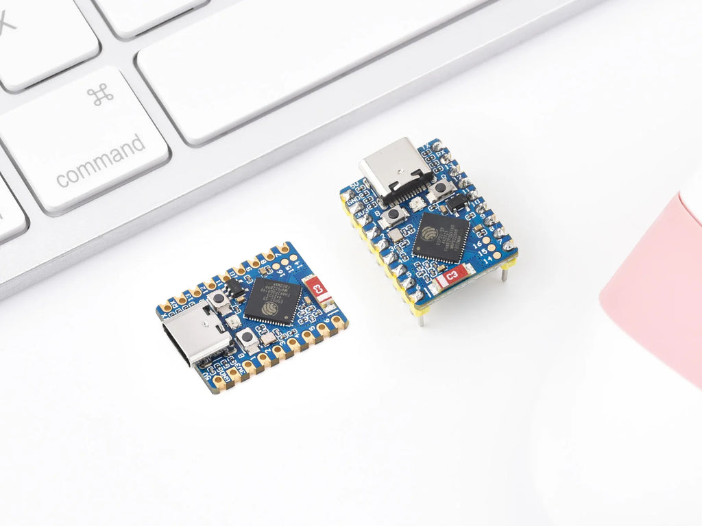 【Official Guarantee】Waveshare ESP32-S3 Mini Development Board, Based On ESP32-S3FH4R2 Dual-Core Processor, Microcontroller