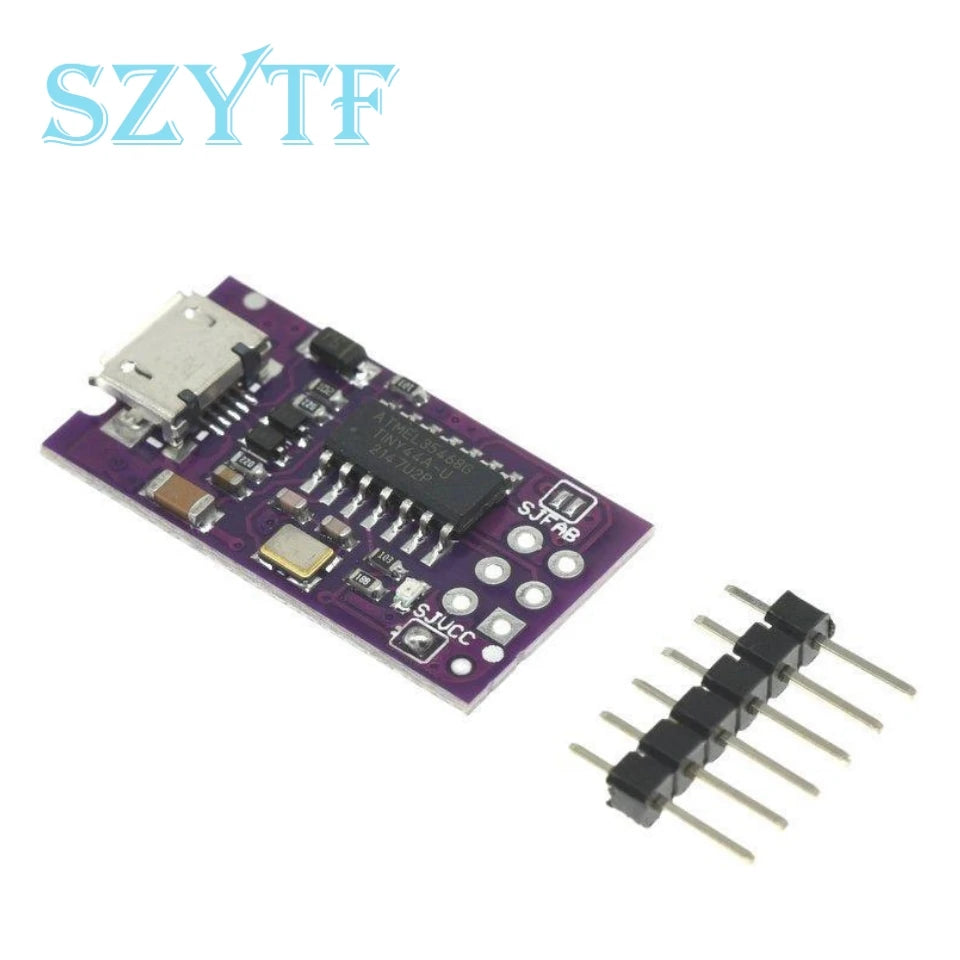 5V Micro ATTINY44 USB Tiny AVR ISP ATTiny45 ATTiny85 USBTinyISP Programmer Module For Arduino IDE Bootloader ISP Microcontroller